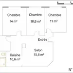 Renove, 3 Ch. Avec Parking Prive, Hyper-centre - Fr-1-744-36 *